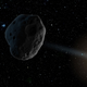 Artist’s impression of 2016 WF9, a celestial object that thankfully does not threaten Earth.